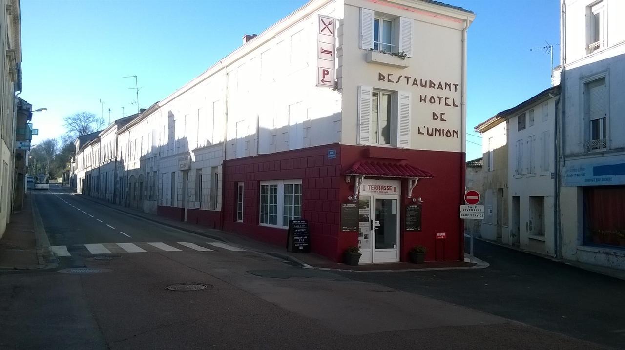 Hotel Restaurant De L'Union Mirambeau  Zewnętrze zdjęcie